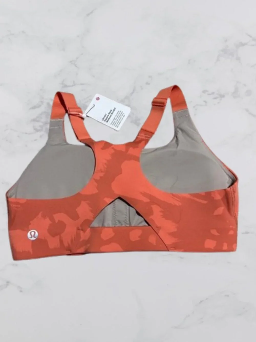 NWT Lululemon Size 4 Ultra Square Neck Work out Bra B/C